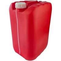 Plastdunk Röd 25 liter
