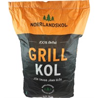 Grillkol 10 kg Norrlandskol