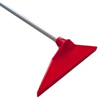 Gödselskrapa Komplett (RÖD)