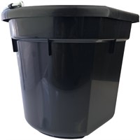 Hink med flat sida - svart