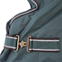 Spänne på kalvtäcke