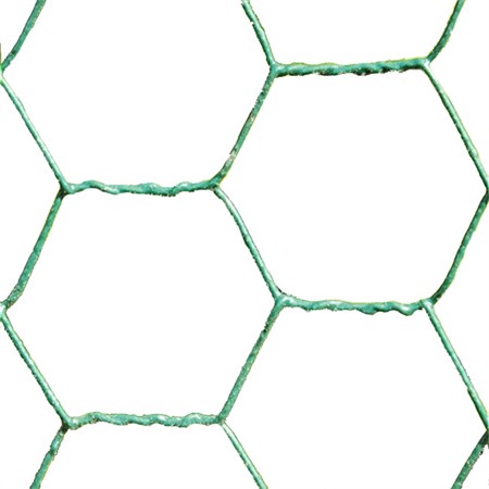 Sexkantsnät plastbelagt 500x25x1,0/0,7 - 10 meter