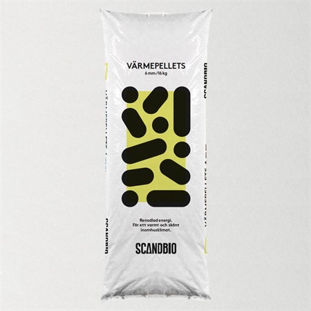 Träpellets Scandbio 6 mm