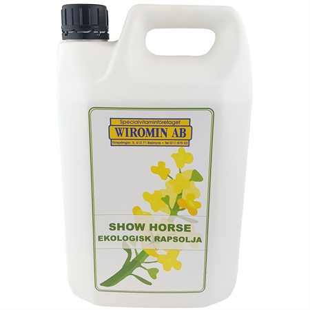 Show Horse Rapsolja Ekologisk 2,5 liter