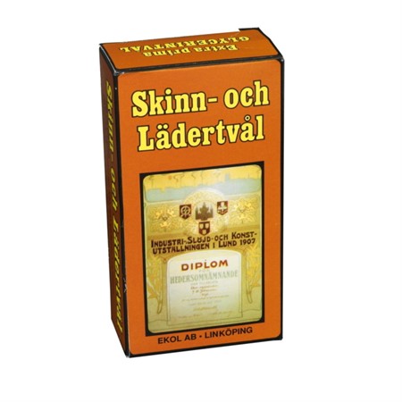 Skinn- och lädertvål